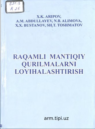 Raqamli qurilmalarni loyihalash