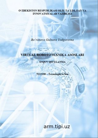 Virtual robototexnika asoslari
