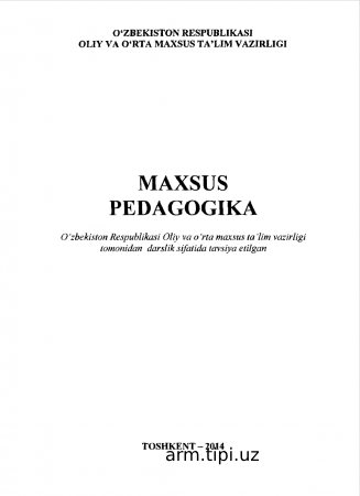Maxsus pedagogika 1
