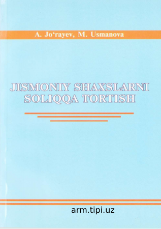 Jismoniy shaxslarni soliqqa tortish