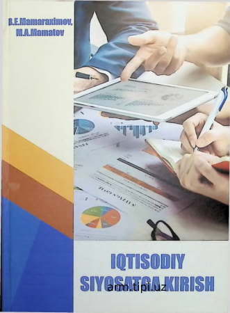 IQTISODIY SIYOSATGA KIRISH