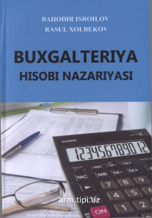 BUXGALTERIYA HISOBINAZARIYASI