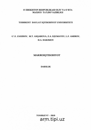 MAKROIQTISODIYOT