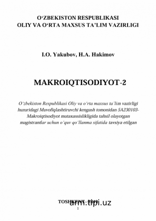 MAKROIQTISODIYOT-2