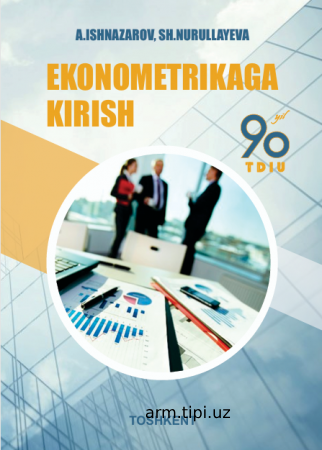 EKONOMETRIKAGA  KIRISH