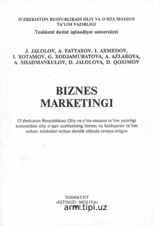 BIZNES  MARKETINGI